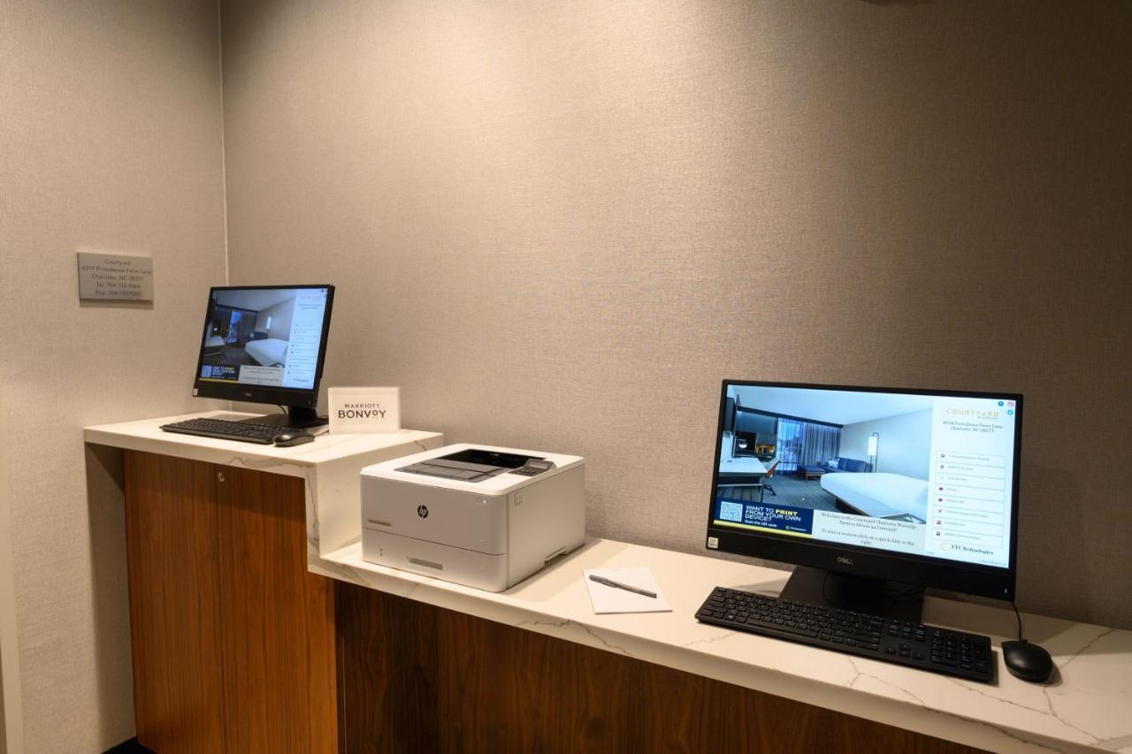 בלנטיין Courtyard By Marriott Charlotte Waverly מראה חיצוני תמונה